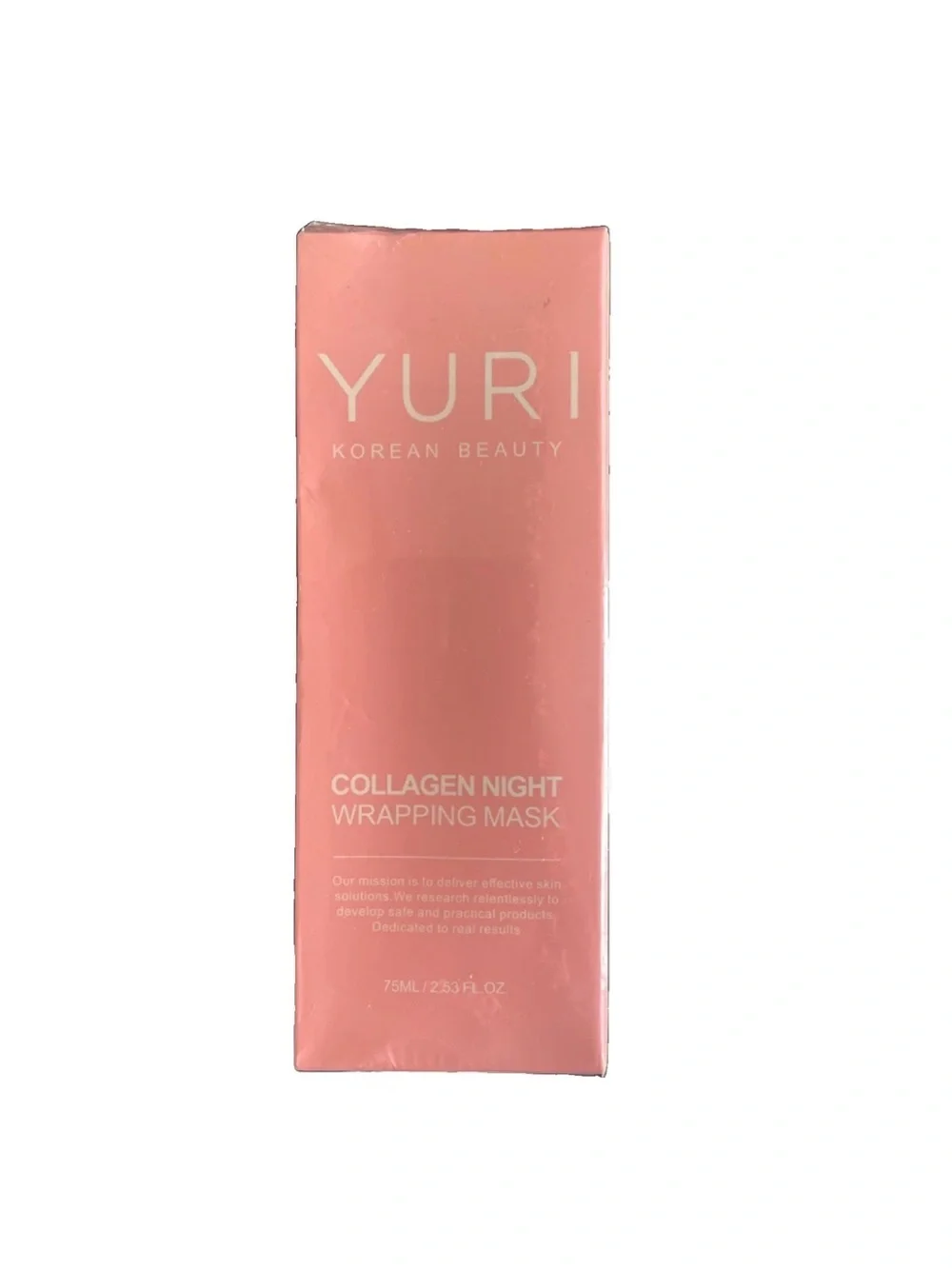 Yuri Collagen Night Wrapping Mask - Pink